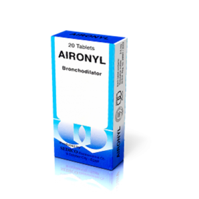 Aironyl 2.5 mg ( Terbutaline Sulphate ) 20 tablets